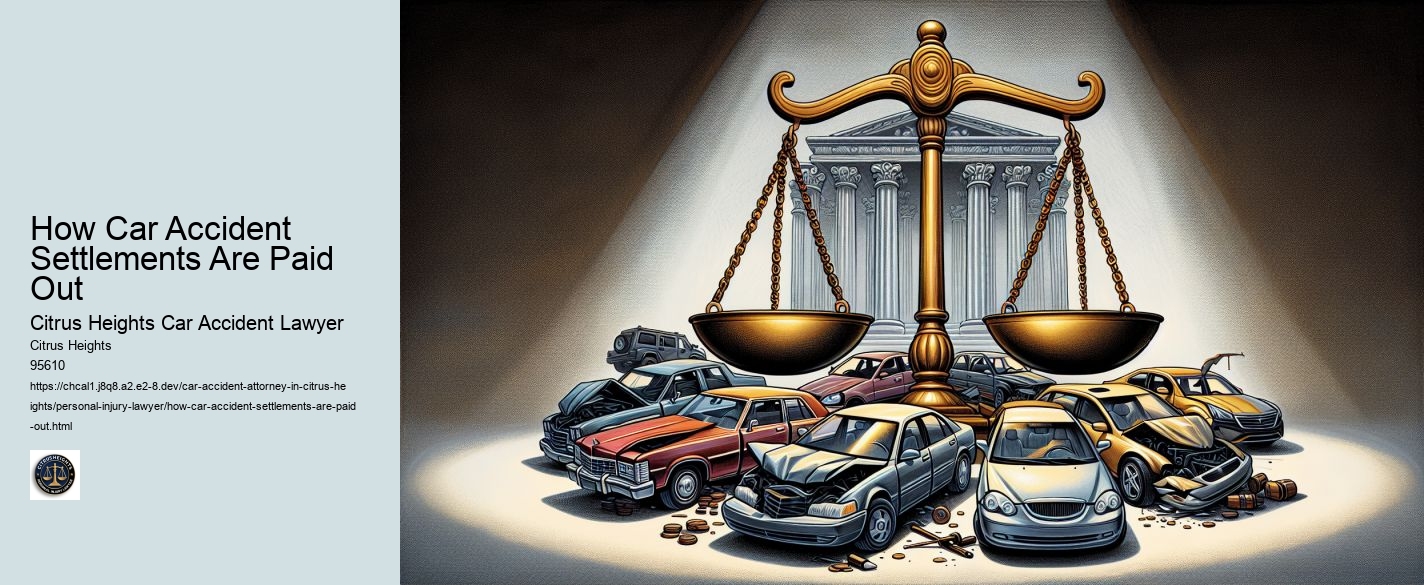 How Car Accident Settlements Are Paid Out