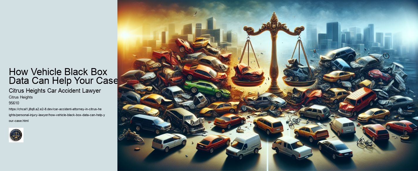 How Vehicle Black Box Data Can Help Your Case