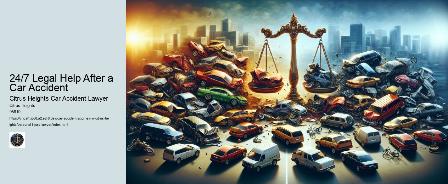 24/7 Legal Help After a Car Accident