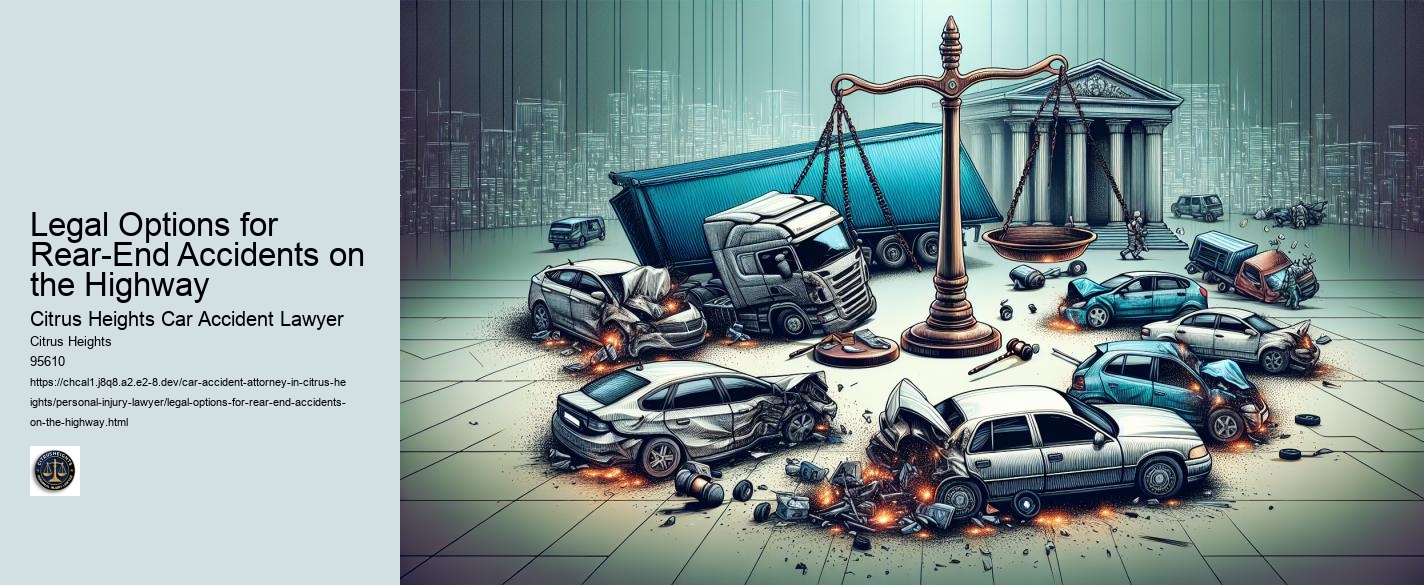Legal Options for Rear-End Accidents on the Highway