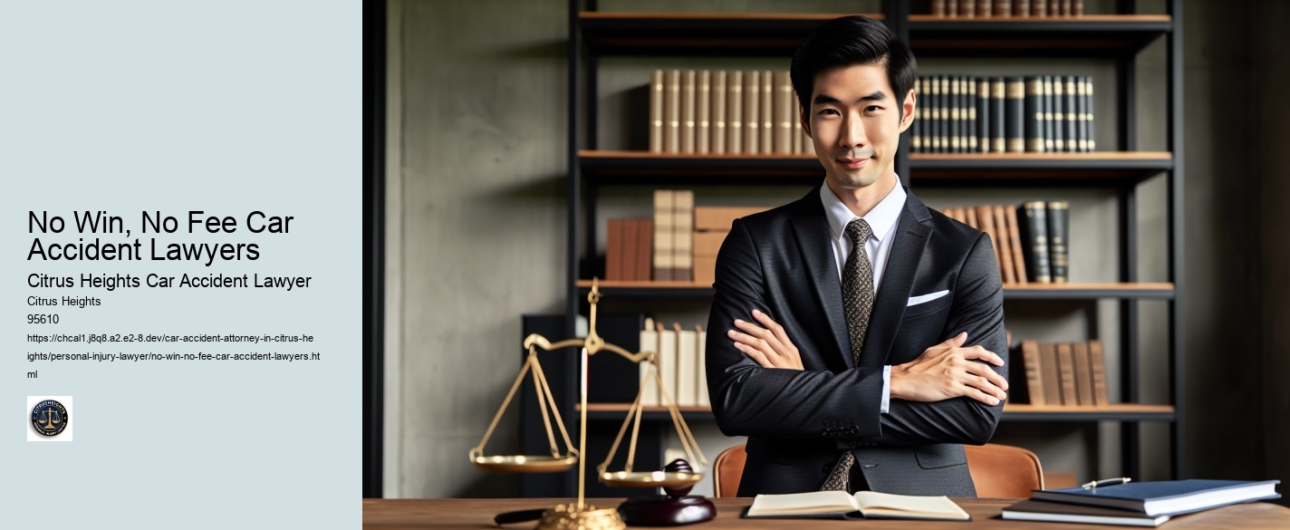 No Win, No Fee Car Accident Lawyers