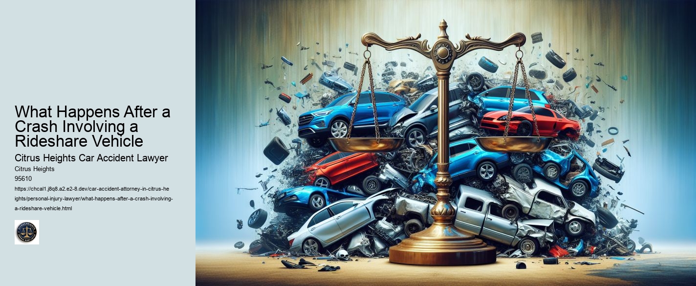 What Happens After a Crash Involving a Rideshare Vehicle