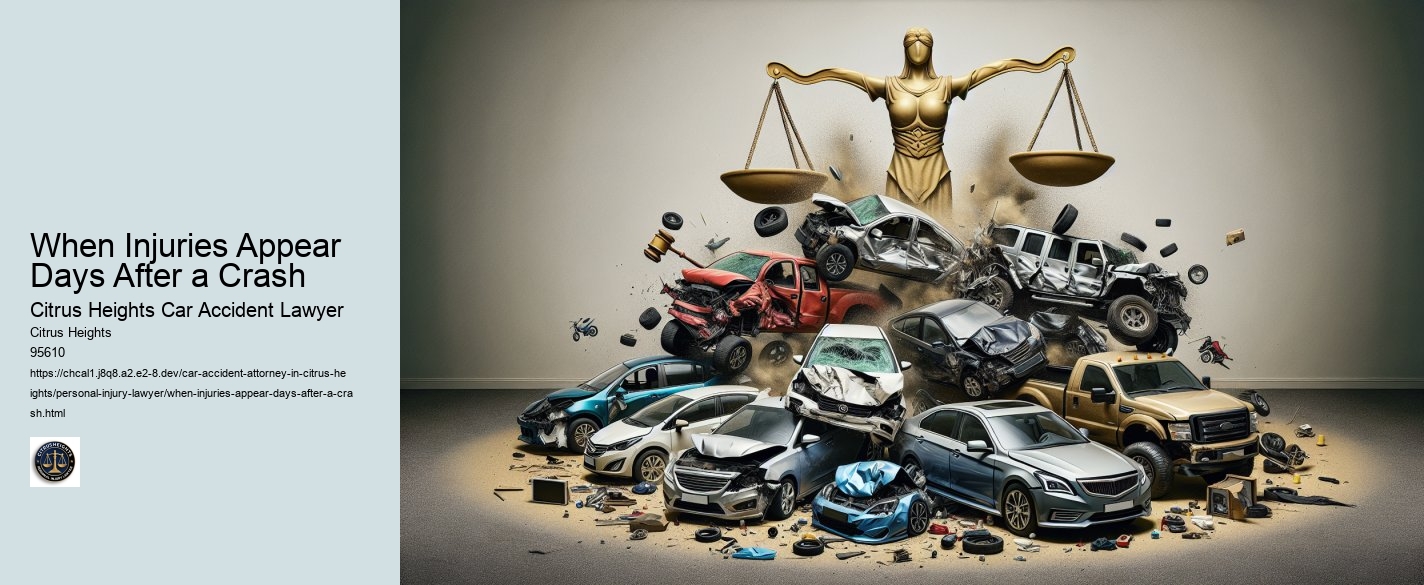 When Injuries Appear Days After a Crash